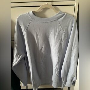 Abercrombie & Fitch Light Blue Crew Neck Sweater
